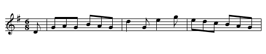 Innes's Jig. - staff notation