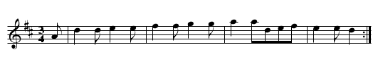 Innocent Hare - staff notation