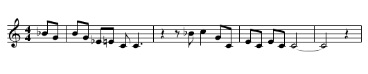 Insurance Man Blues - staff notation