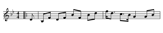 Invereshie - staff notation