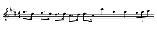 Inverness Gathering, The - staff notation