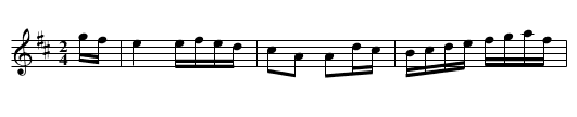 Inverness Shire Militia's March, The - staff notation