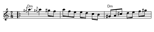 Invirtitas - staff notation