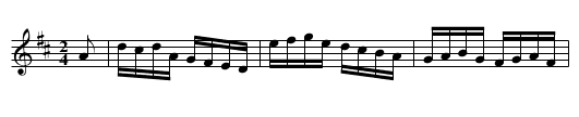 IRELAND'S HORNPIPE - staff notation