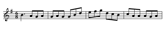 Irish Air (An) - staff notation
