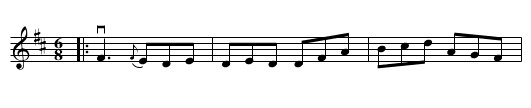 IRISH AIR - Jig - staff notation