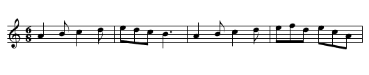 Irish Billy. - staff notation