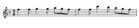 Irish Dance. RHu.009 - staff notation