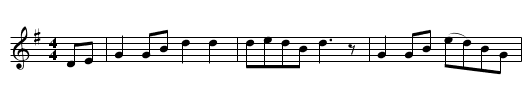 Irish Fox Hunt. JMT108 - staff notation