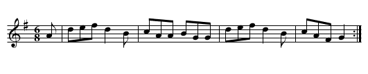 Irish Jigg [9] - staff notation
