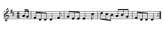 Irish Lilt. - staff notation