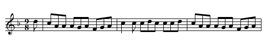 Irish Man's Choice, The - staff notation