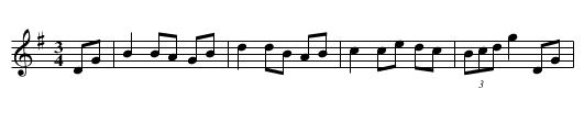 Irish Mazurka, The - staff notation