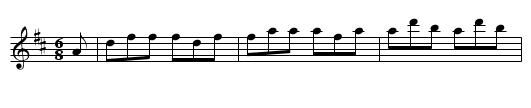 Irish Morshaw. - staff notation
