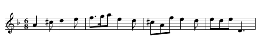 Irish Round - staff notation