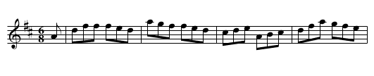 IRISH SETT (tune 2) - staff notation