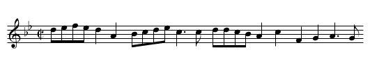 Irish Trot. 1652. - staff notation