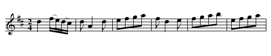 Irish Vauxhall - staff notation