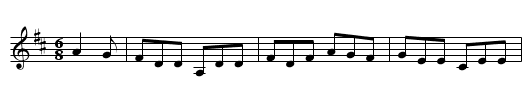 Irish Washerwoman (4 part setting) - staff notation
