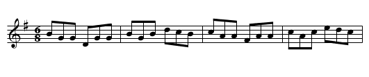 Irish Washerwoman, The - staff notation