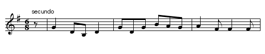 Irish Waterman,2nd part. JNu.33 - staff notation