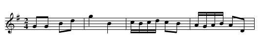 Irish Whim [2], The - staff notation