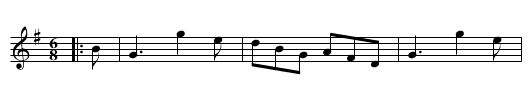 Irish Whisky - staff notation