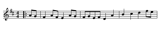 Iron Legs - staff notation