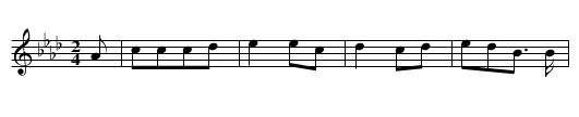 Is deas an Buachaill páidín, S. 171 - staff notation