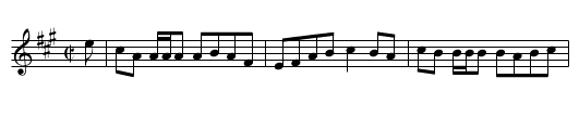 Isla Reel [1], The - staff notation