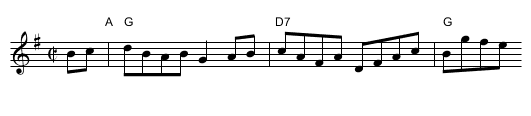 Island of Love   [G] - staff notation
