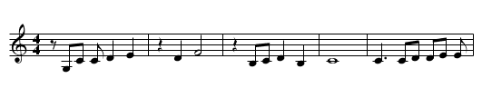 Isle Au Haut Lullaby - staff notation