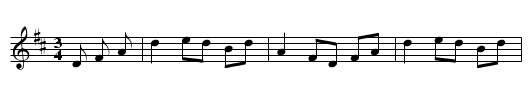 Isle of Dreams - staff notation