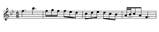 Isle of May, The - staff notation