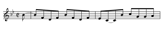 Isle of Sky - staff notation