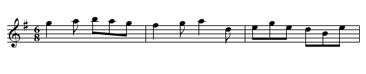 Islington Wells - staff notation