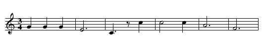 Isn't it Grand, Boys - staff notation