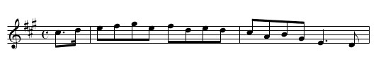 It would not do at all - staff notation