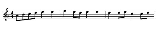Italian Rant, An - staff notation