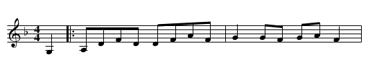 Itchikil - staff notation