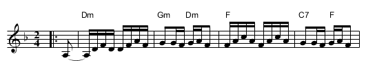 Itzikel - staff notation