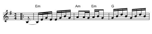 Itzikel - staff notation