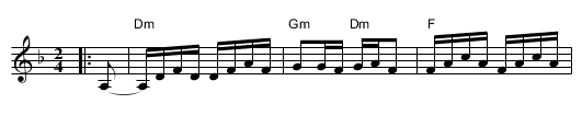 Itzikel - staff notation