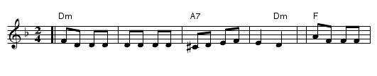 Ivdu - staff notation