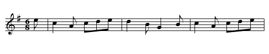 I've Lost My Love And I Care Not. JB.70 - staff notation