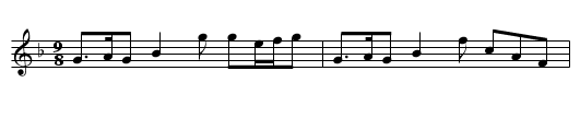 I've seen as good as you muffed below the Covering - staff notation