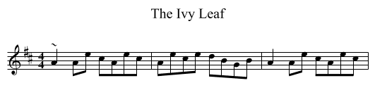Ivy Leaf, The  - staff notation