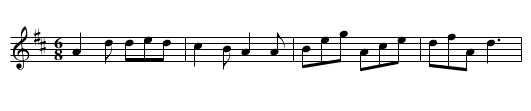 J H Ware's Quickstep - staff notation