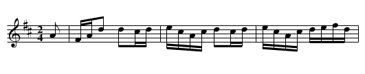 J. T. Burbank's Q.S. - staff notation