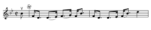 J. TURNBULL'S COMPLIMENTS TO J. MANSON STRATHSPEY - staff notation